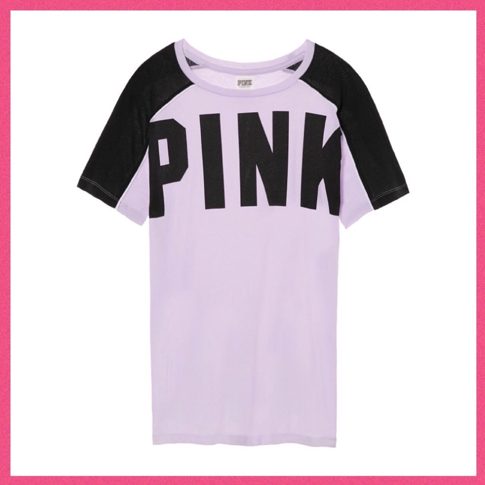 •Victoria’s Secret PINK• Perfect Crew Tee